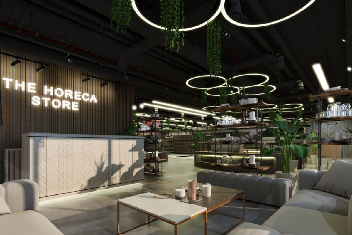 THE HORECA STORE conceptual interior design by Ph Designs